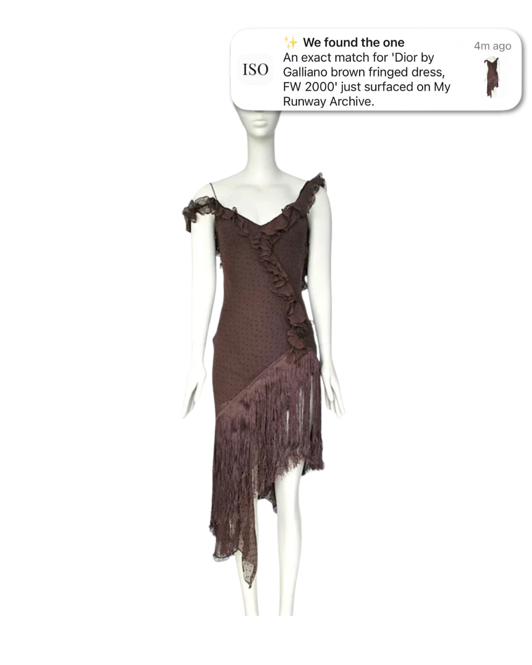 Brown dress found on ISO