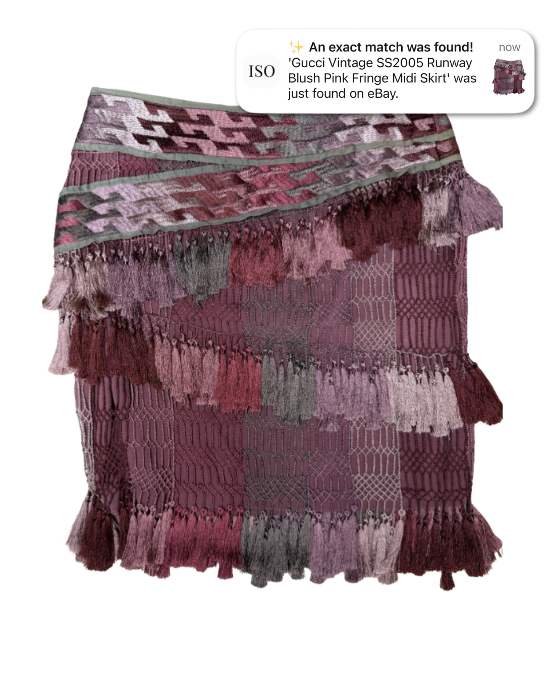 Fringe skirt found on ISO