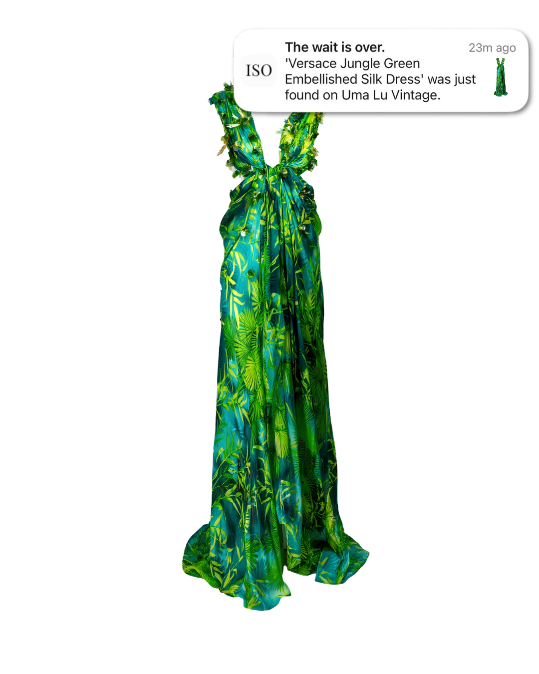 Green dress found on ISO